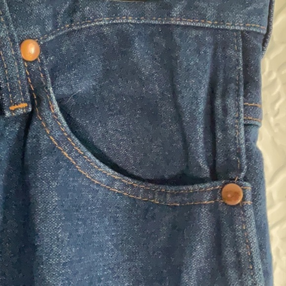 Wrangler classic dark blue denim jeans - Picture 9 of 12